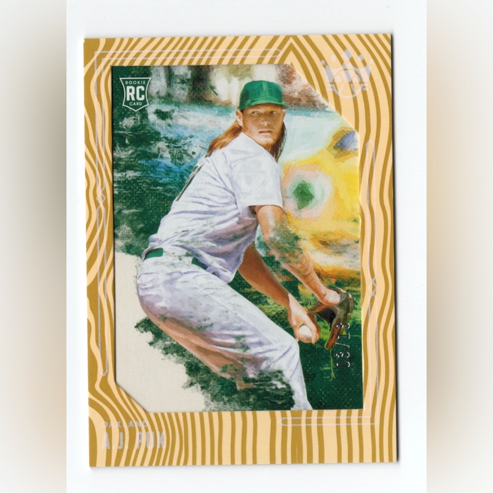 2020 Panini Diamond Kings SP FOTL Wood Frame /13 AJ Puk #128 RC